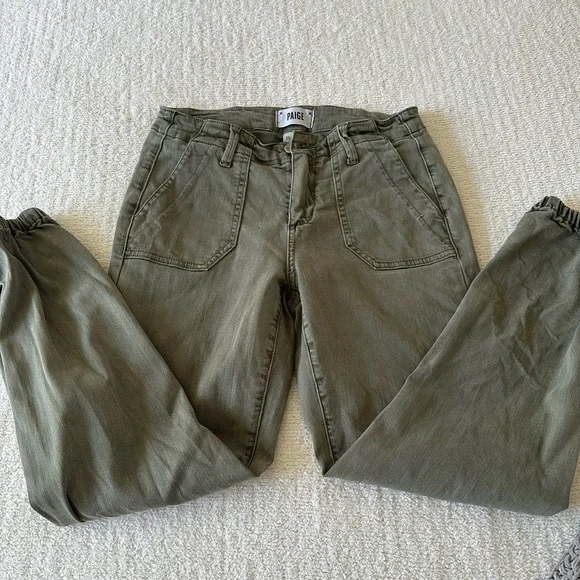 PAIGE Olive Ankle & Cropped Jeans - Picture 4 of 6